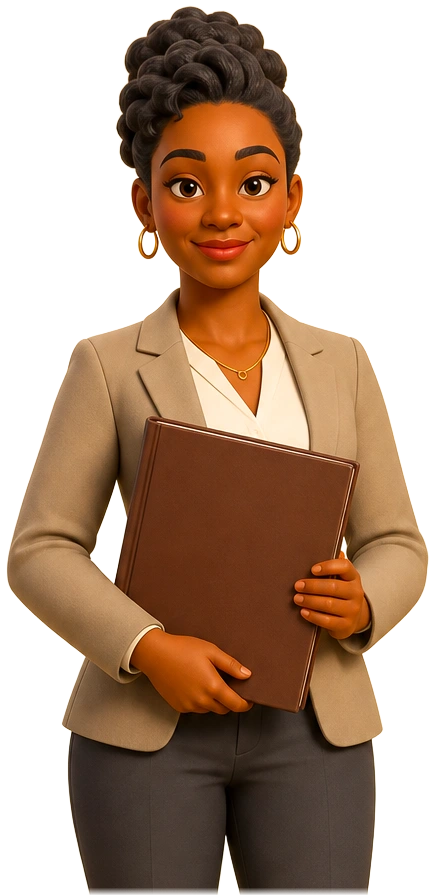 Laetitia, l'expert-comptable de Kayliss Agents, dossier client en main.